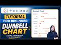 Tableau Dumbbell Chart Tutorial for Beginners | Step-by-Step Guide (2026)