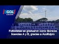 Futbolistas se graduaron como técnicos licencias A y B, gracias a Acolfutpro