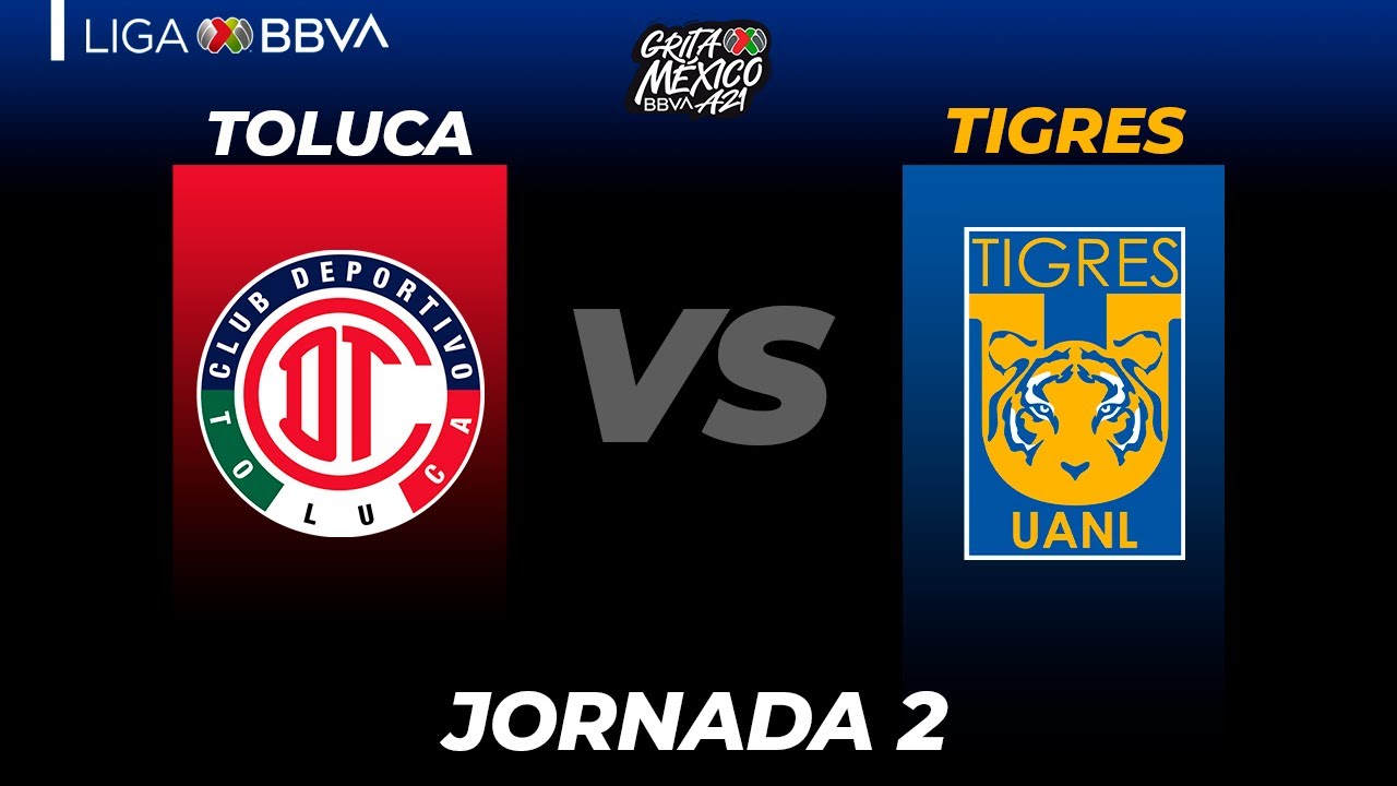Resumen Toluca Vs Tigres Grita Mexico A21 Jornada 2 Liga Bbva Mx Youtube