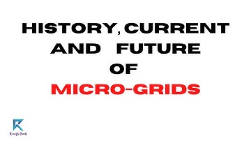 Historical background, Current Situations and Future of Microgrids | Rough Book