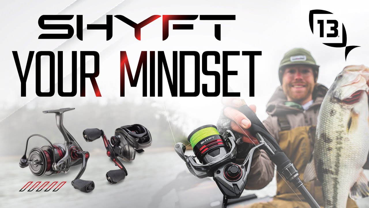 13 fish reels Fishing Concept A Baitcast Reel 7.5:1 Right but thats only part of the story 13 Fishing | NEW SHYFT