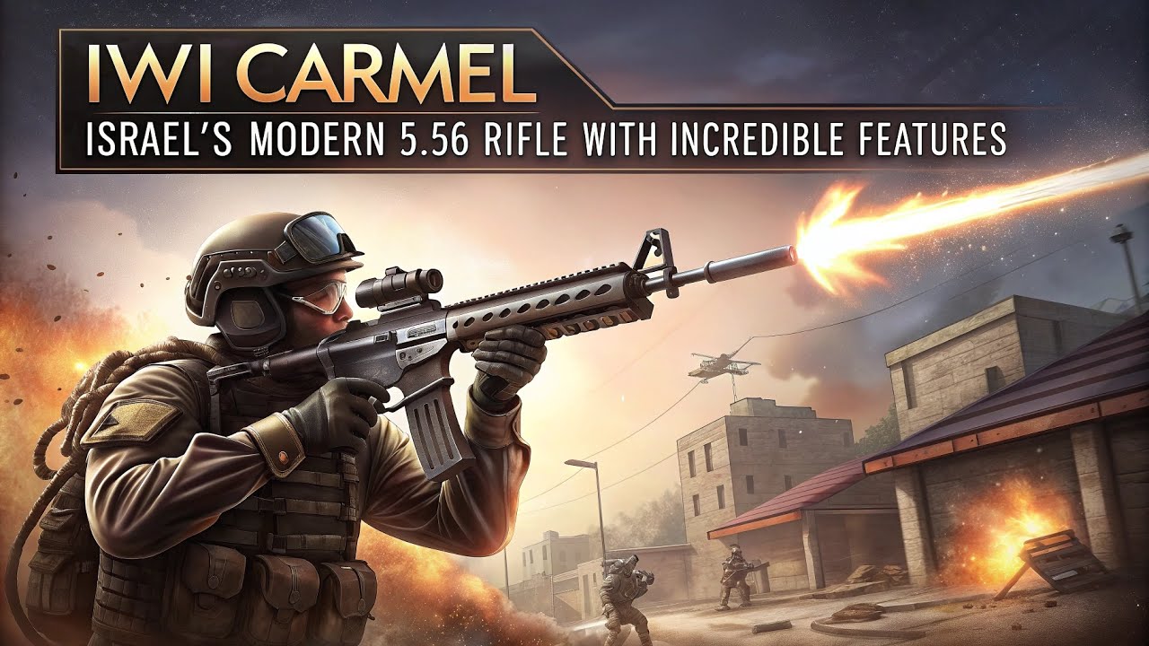 IWI Carmel | Israel’s Advanced 5.56 Assault Rifle with Game-Changing Features