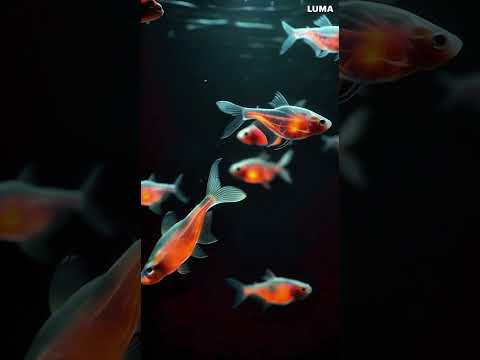    السمك المضيء ذكاء صناعي