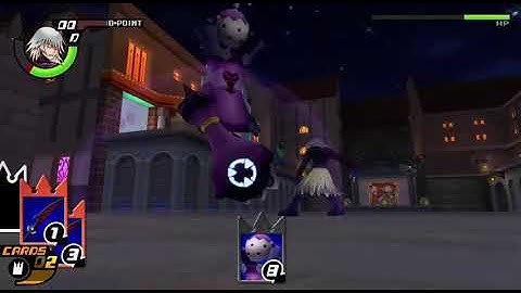 KH: Re Chain of memories, Rikus story, Proud mode, Traverse Town boss