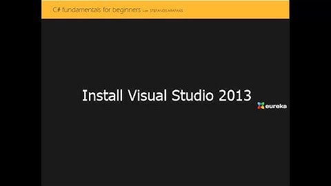 C# Tutorial for Beginners:  2 Install Visual Studio Express 2013 for Windows Desktop