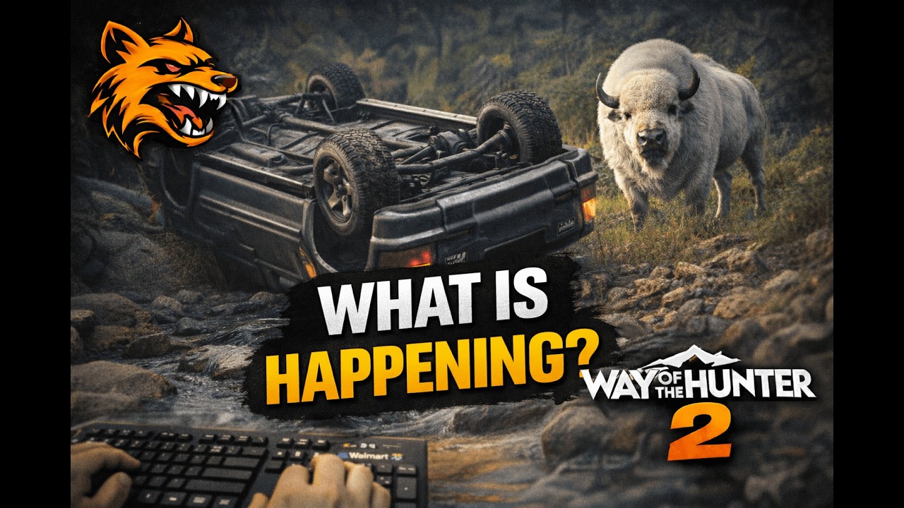 Truck Flipped. Albino Wouldn’t Drop. What Is Happening? | Way of the Hunter 2