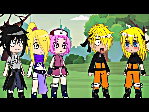 Naruto meets his gender-bend || Gacha club || Meme || Trend || Naruto