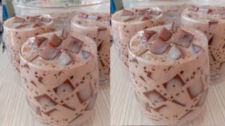 Easy Milo Jelly Salad / jelly recipe/ dessert  / chocolate