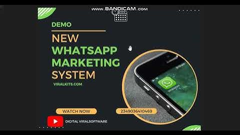 New Whatsapp Sender Marketing BotMaster - Send bulk Whatsapp with catalogue