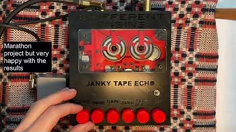 Janky Tape Echo - Indifferent Engine DIY Tape Echo Build