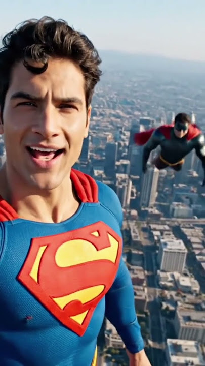 Krrish Meets Superman 🌍 | Krish India Se Aya America | Superhero Multiverse Crossover #shorts