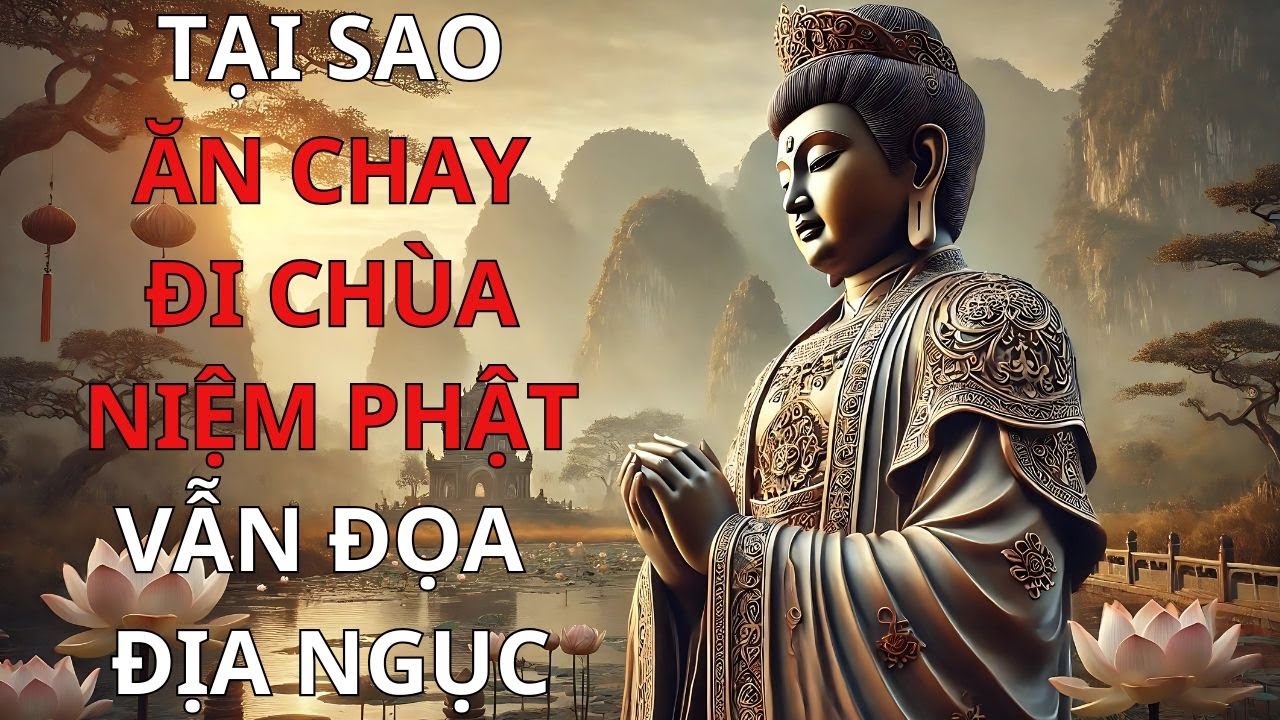 Outline Video Tu Hành Tại Gia Nên Nghe - Ăn Chay, Niệm Phật, Đi Chùa Vẫn Đọa Địa Ngục - Trí Tuệ Phật Giáo