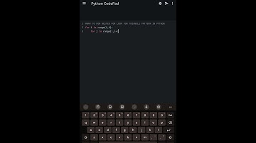 #PYTHON "TRIANGLE PATTERN" IN JUST 1 MIN  BEST EXPLANATION #CODING#TECHNICAL#PROGRAMMING SUPPORT ME🙏