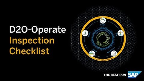 IAM Consulting solution: Implementation of EAM Inspection Checklists