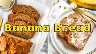 THIS Technique Makes PERFECT Vegan Banana Bread Every Time!