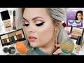 Testing NEW DRUGSTORE Makeup - Full Face First Impressions | Glitter Cut Crease