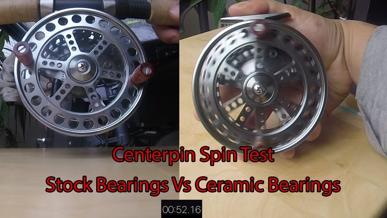 Best Budget Centerpin reel Spin Test Cheap $39 reel with Ceramic Bearing  Upgrade 