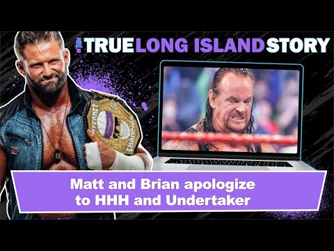 Matt and Brian apologize to HHH and Undertaker