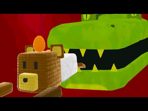 Видео: Супер Беар Адвенчер с Кидом #9 Крокодил Крого - Гигантский Дом Super Bear Adventure на пурумчата