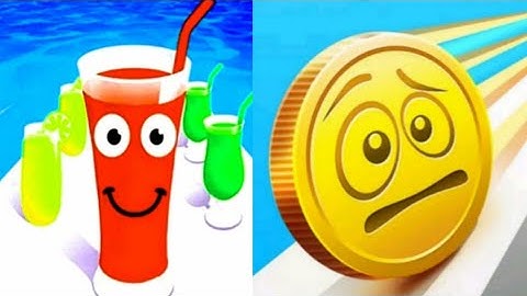 Juice Run|| Coin Rush|| All Levels Completed|| Android iOS Gameplay