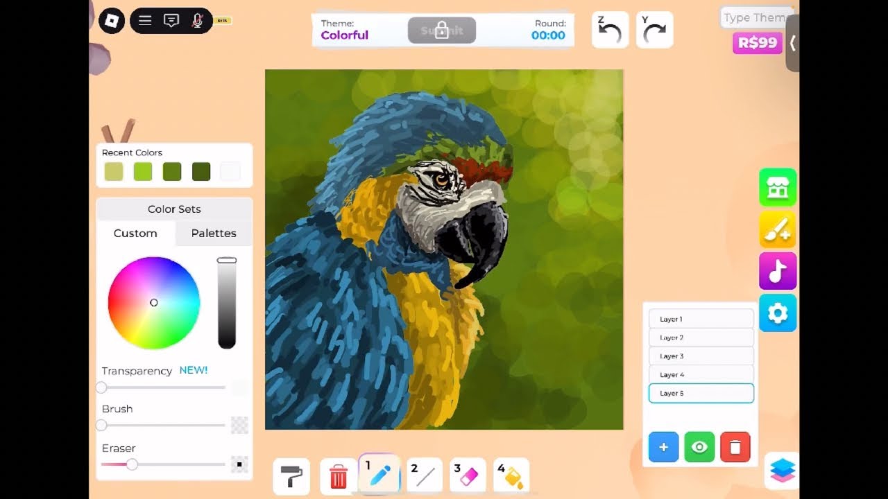 20 REALISTIC DRAWING IN 10 MINUTES ON ROBLOX | SPEED DRAW | COMPILATION | TIMELAPSE | LEXI DRAW