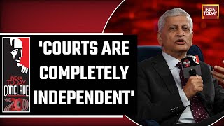 How Independent Are Our Courts Former CJI UU Lalit Answers | India Today Conclave 2023