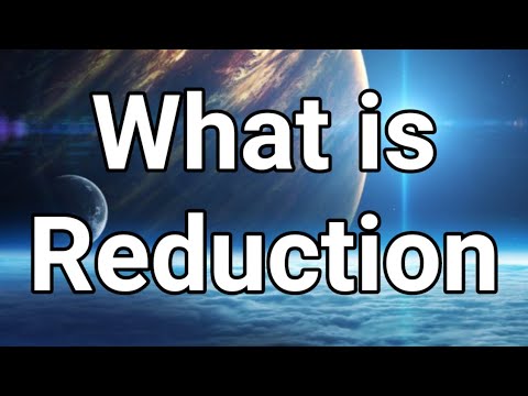 What Is Reduction. Urdu English