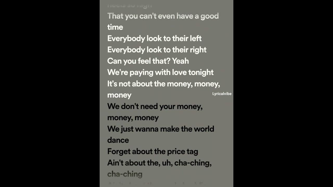 Jessie J - Price Tag #jessiej #pricetag #lyrics #trending #trendingshorts #tiktok #shorts