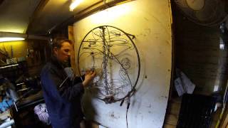 Rolling Ball Sculpture Time Lapse Build Process- GoPro HERO3 Black Edition
