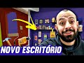 MUDEI PARA UM NOVO ESTÚDIO/ESCRITÓRIO E TIVE QUE REFORMAR TUDO | Vlog