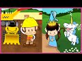 Monkey Preschool When I Grow Up Gameplay for Kids | Astronaut, Doctor, Firefighter, Princess, Dancer