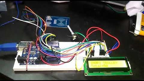 Smart Trolley using RFID and Arduino