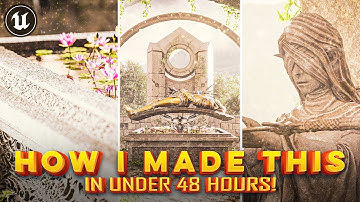 A Breakdown of How I Created this 3D Scene in Unreal Engine 5