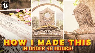 A Breakdown of How I Created this 3D Scene in Unreal Engine 5