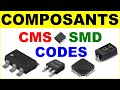 Apprendre le code des composants cms  electronic smd components codes  lectronique
