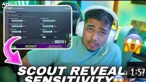 {BGMI} @officialscoutop  New Sensitivity & Control Setting Full 2021 || Scout Sensitivity Code & BASIC SETTING