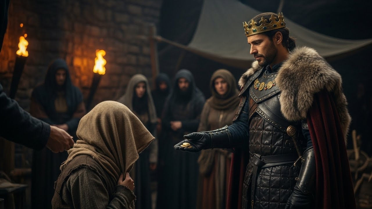 REGELE SINGURATIC A PLĂTIT 3 MONEDE PENTRU EA — EA ȘOPTEA FRAZA PE CARE MAMA EI O SPUNEA ÎNAINTE DE…