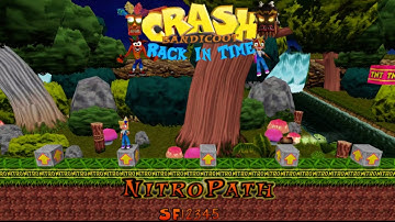 Crash Bandicoot - Back In Time Fan Game: Custom Level: Nitro Path By SF12345