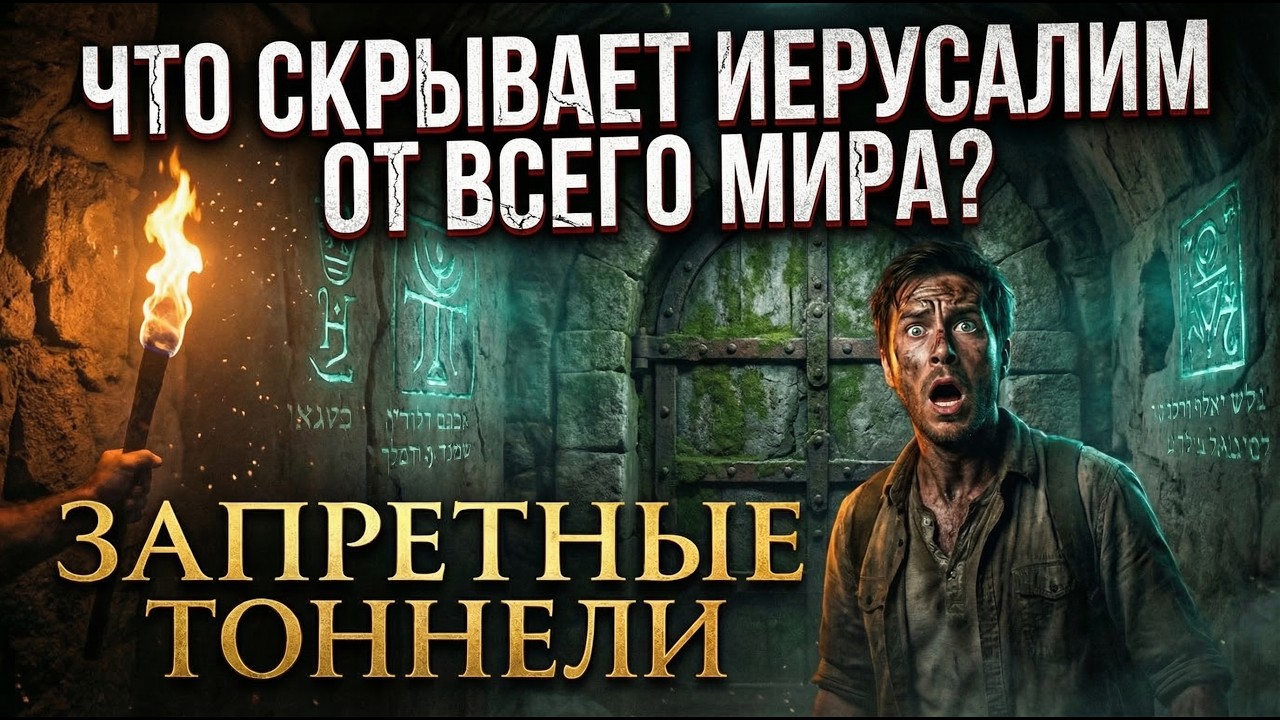 Запретные тоннели Иерусалима: что скрыто под храмовой горой? | История для сна