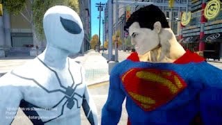 Spiderman VS Superman -  Future Foundation Spider-man