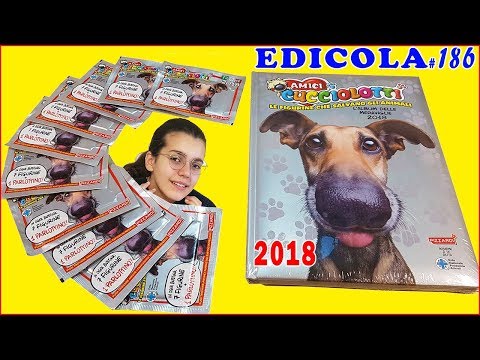 AMICI CUCCIOLOTTI 2018 Album bustine e sorpresa (Edicola by Giulia Guerra)