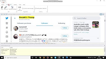 How to scrape twitter handles and names of followers | Twitter | Webharvy