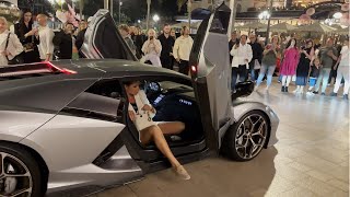 MONACO BILLIONAIRE SUPERCARS AND SUPER MODELS OCT 2025 #monaco #supercars #fyp