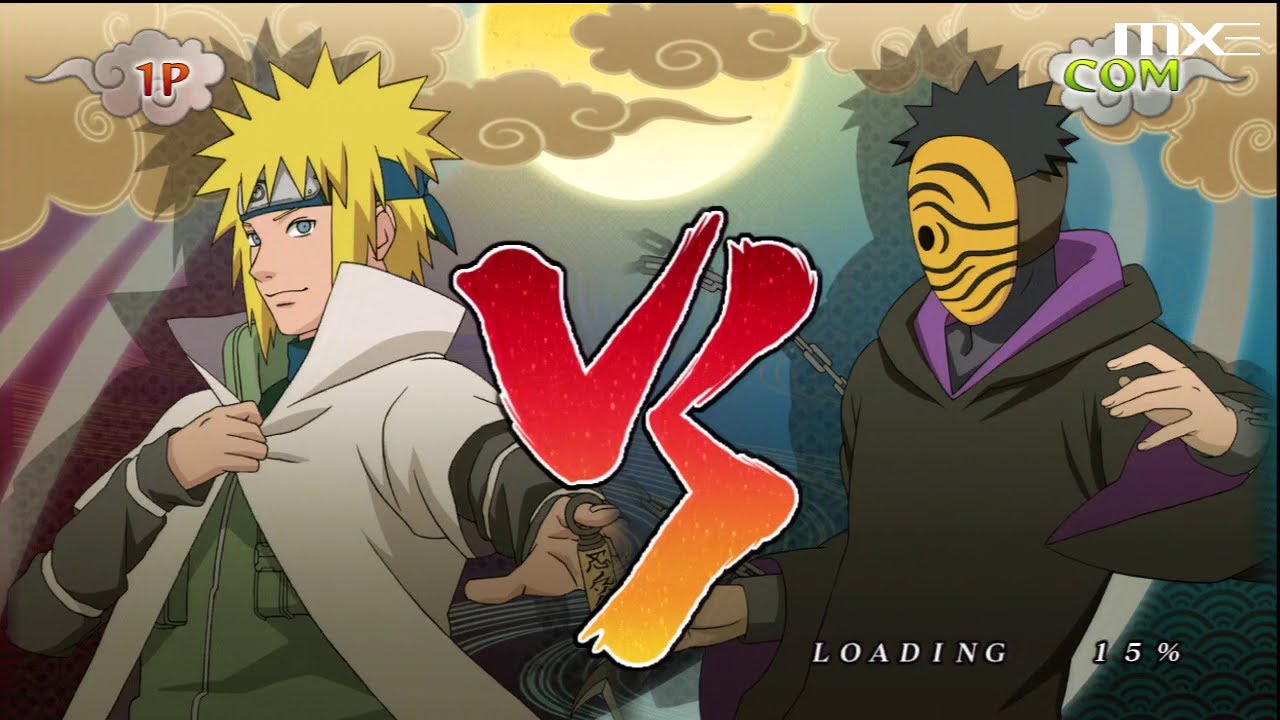 Naruto sétimo Hokage VS Minato quarto Hokage - Naruto Storm 4 (COM vs COM )  