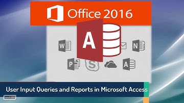 User Input Queries and Reports with Date Range in Microsoft Access 2016