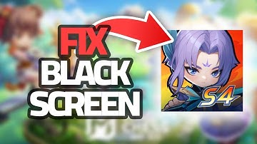 How To Fix Magic Chess GO GO Black Screen Problem | Final Solution