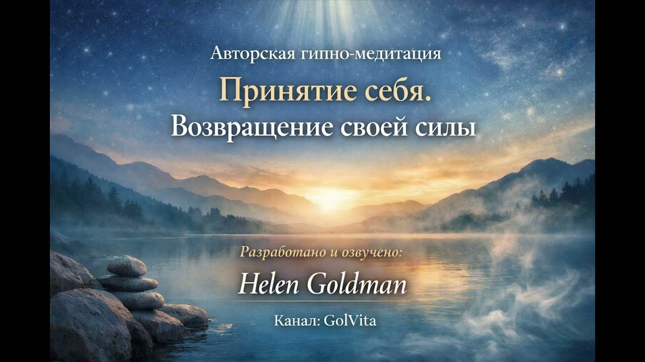 Гипномедитация. Принятие себя. Возвращение своей силы
