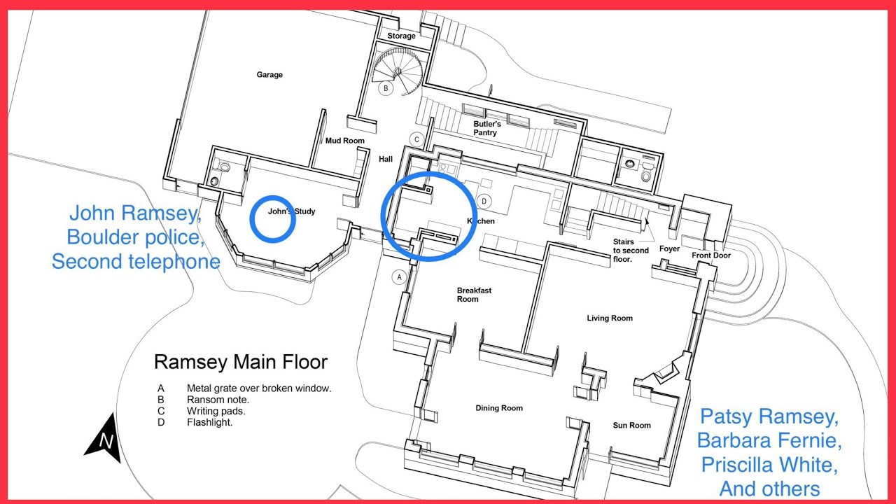 Jonbenet Ramsey Special The House Floor Plan YouTube Jonbenet Ramsey Special The House Floor Plan YouTube