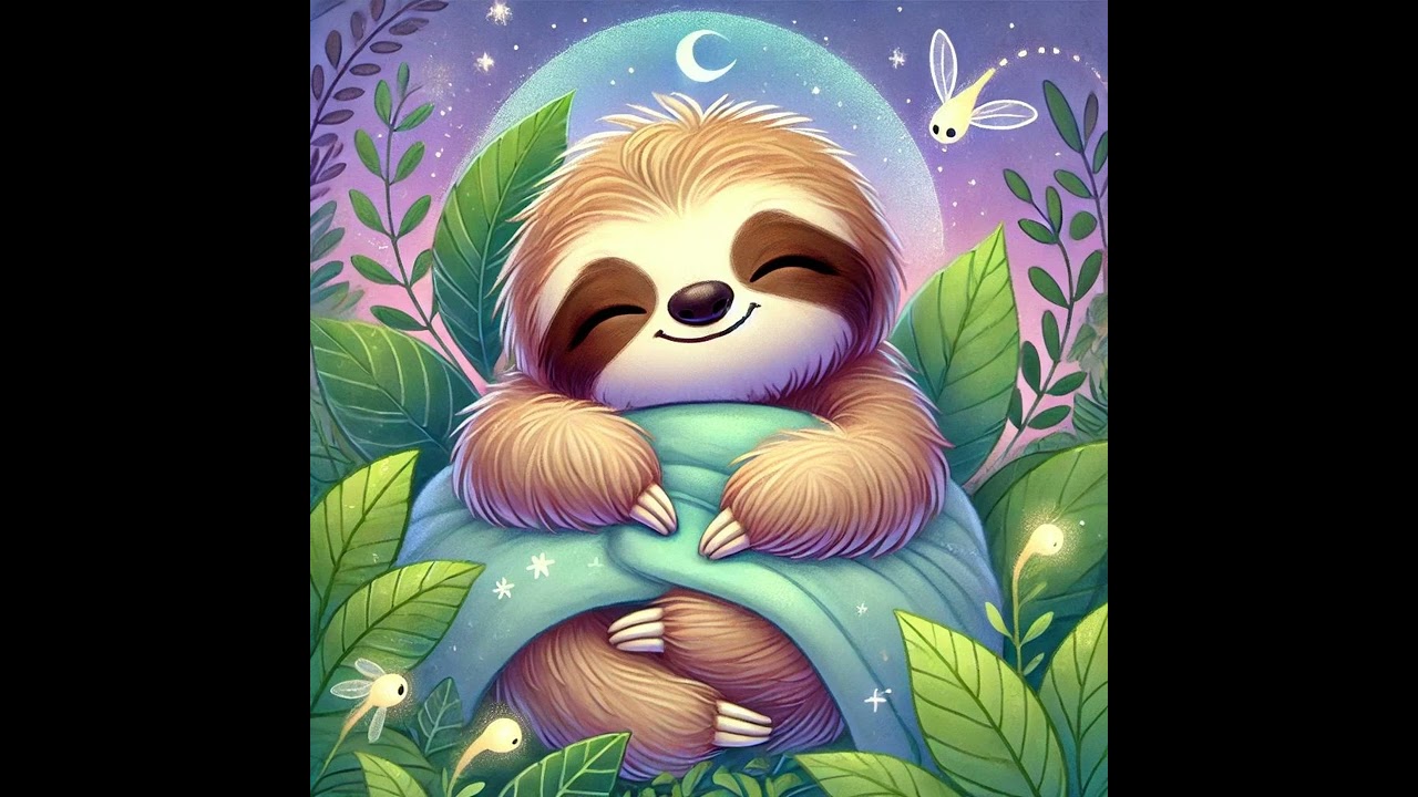 🦥 Sleepy Sloth’s Sleep Hypnosis for Kids | Gentle Bedtime Relaxation & Sweet Dreams 🌙
