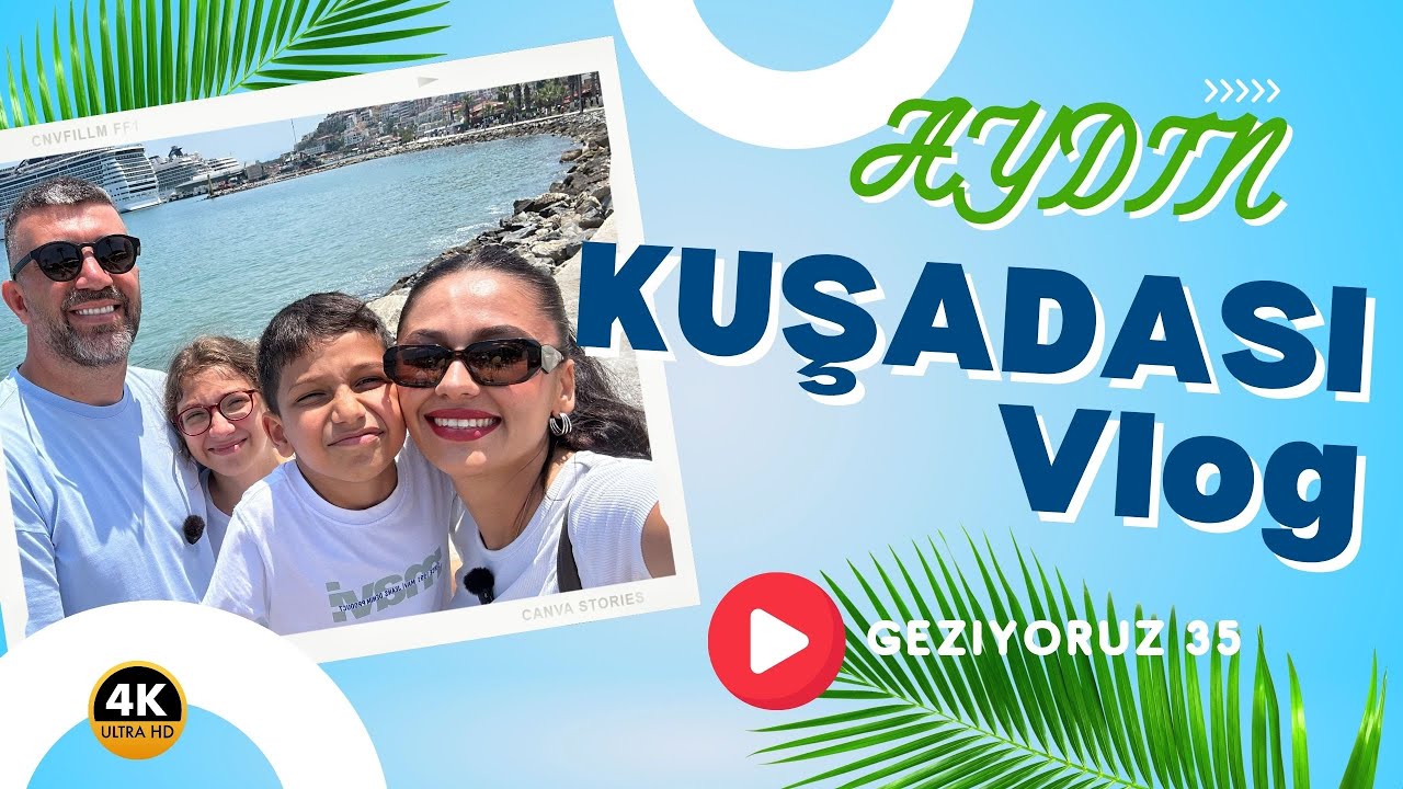 Kuşadası Gezi Vlogu | Kadınlar Denizi, Zeus Mağarası ve Merkez Turu!